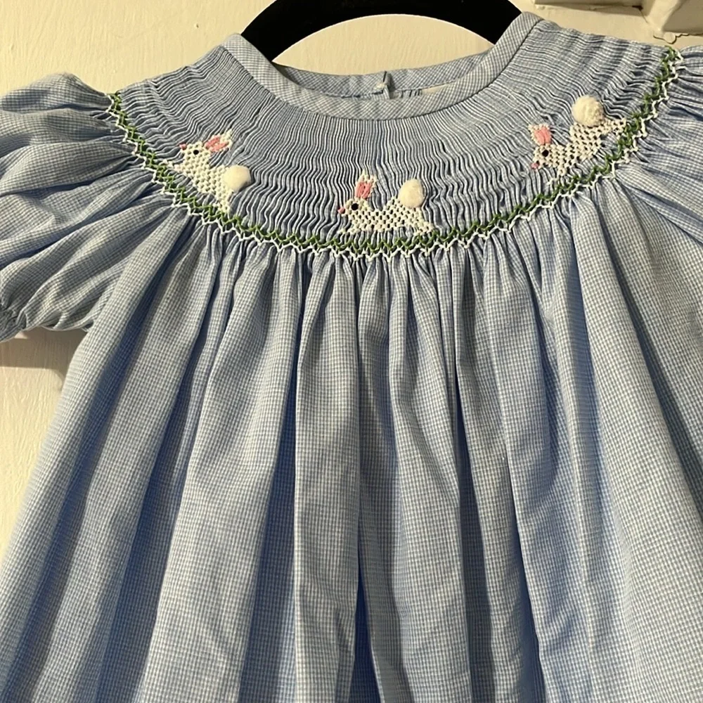 Delaney blue Bunny Dress